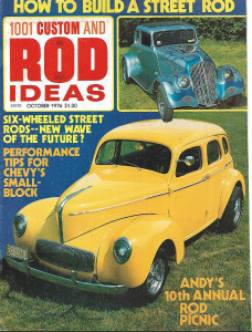 1001 CUSTOM AND ROD IDEAS 1976 OCT - HOW TO BUILD A STREET ROD, 6 WHEELERS
